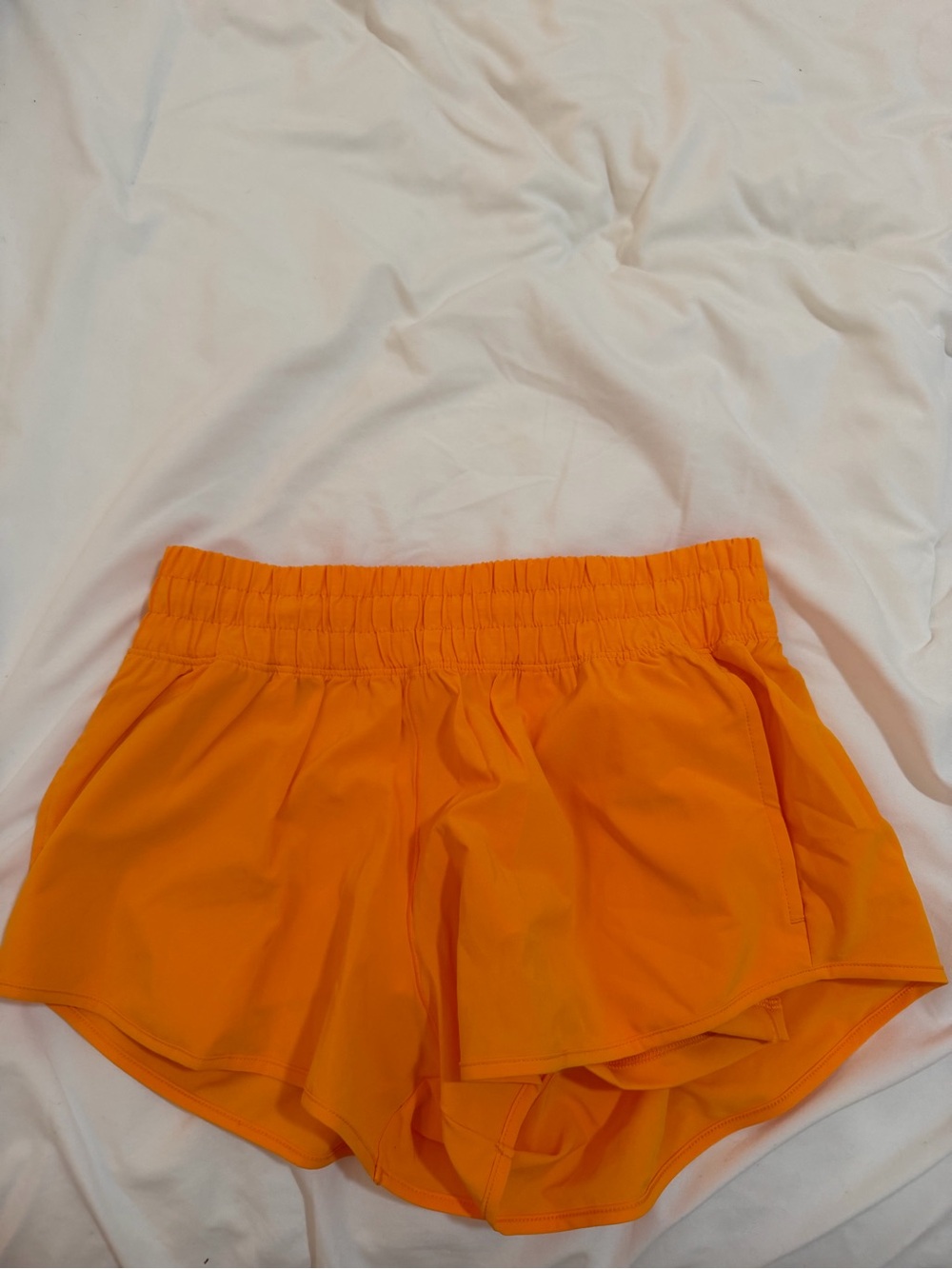 aerie Bright Orange Athletic Shorts